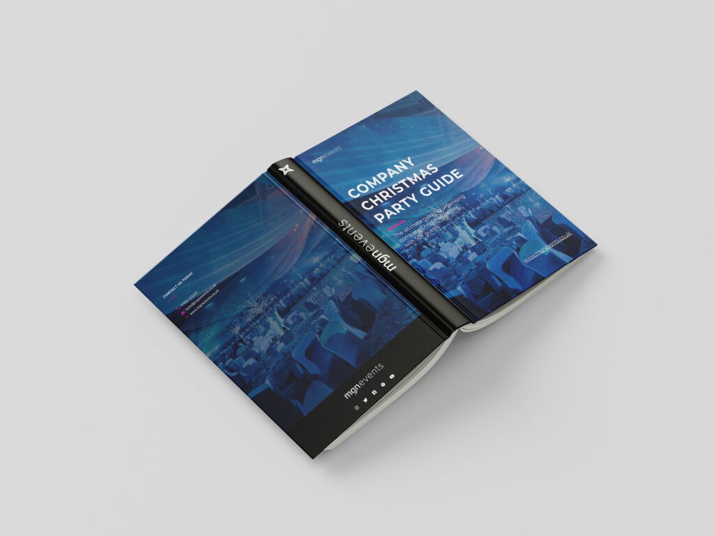 Company Christmas Party Guide Book Cover Image